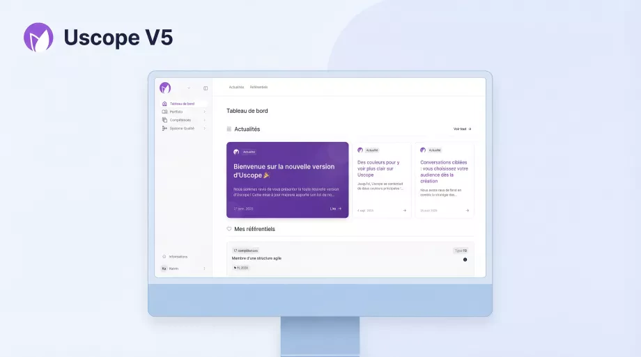 Dashboard di Uscope V5